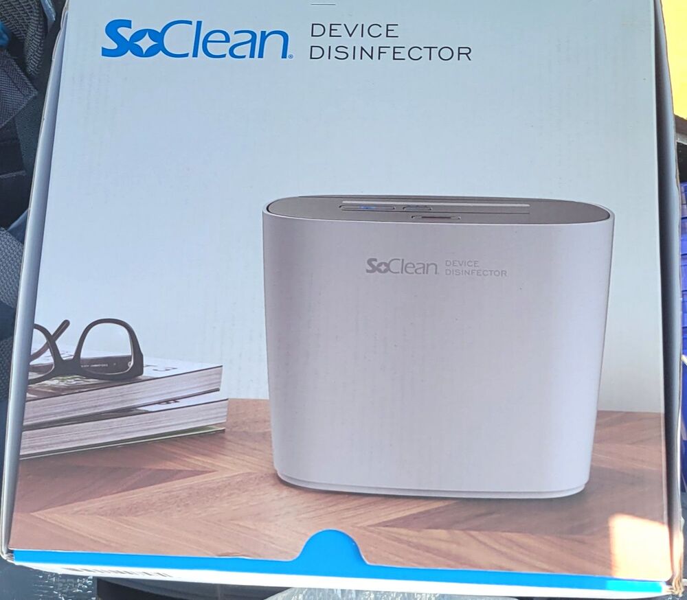 NIB SoClean SC1500 Sanitizing Machine Device Disinfector, White